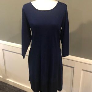 Avaleigh blue sweater dress